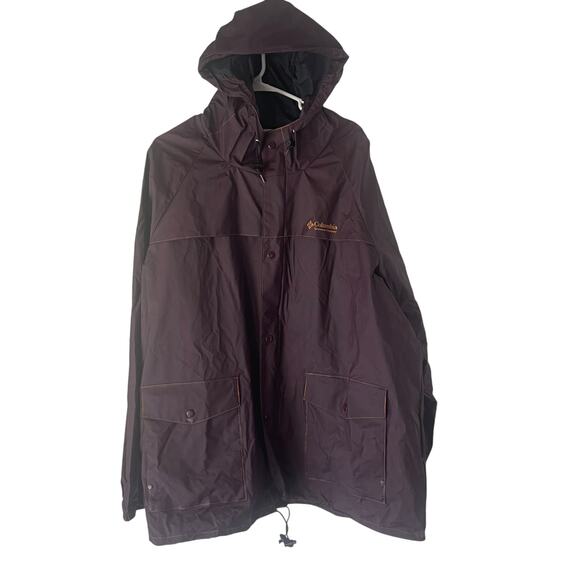 Columbia Vintage Men's Size XXL Portland Purple Rain Outdoor Jacket - Picture 1 of 8